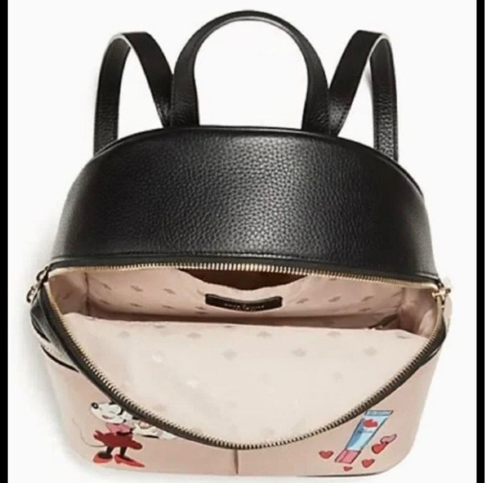 Kate Spade Disney Minnie Mouse Backpack - Like New - Picture 4 of 16